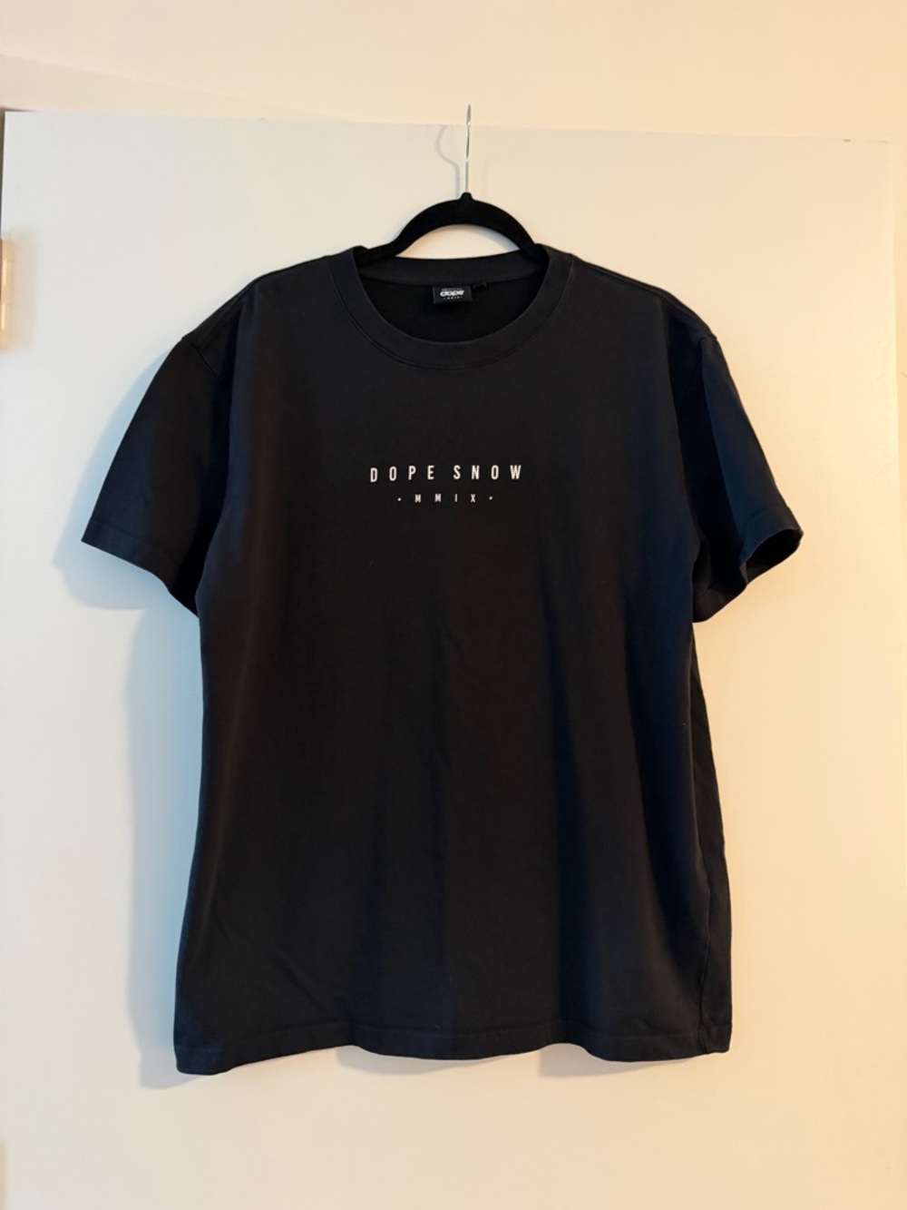 DOPE Black 'DOPE SNOW' Short Sleeve Graphic Tee